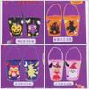 Storage Bucket Halloween Bag Halloween Decoration Gift Basket Halloween Candy Bag  Children's Toys