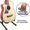 A-Frame Gitarrenständer Vertikaler Bodenhalter für Akustik, Klassik, E-Bass, Tragbares Stabiles Display-Rack, Musikalisch