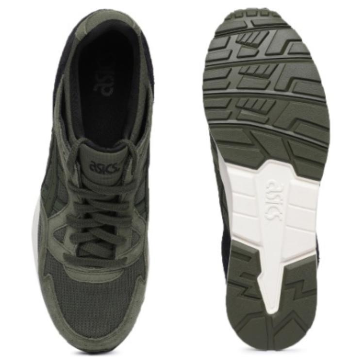 Asics Gel-Lyte 5 Pantofi de alergare confortabili cu vârf jos Bărbați sneaker Verde armată 1193A028-300