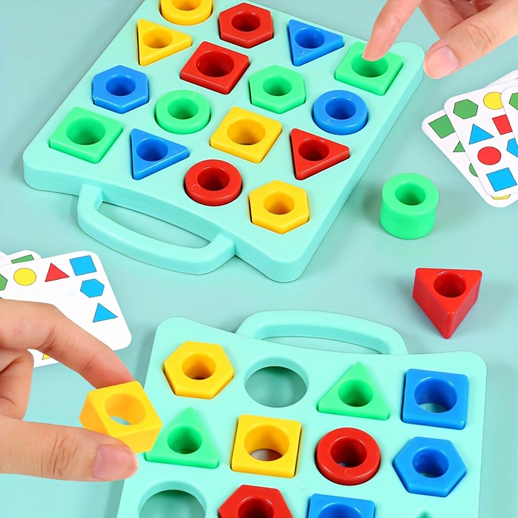 Geometric Shape Matching Puzzle Puzzle Puzzle Toy