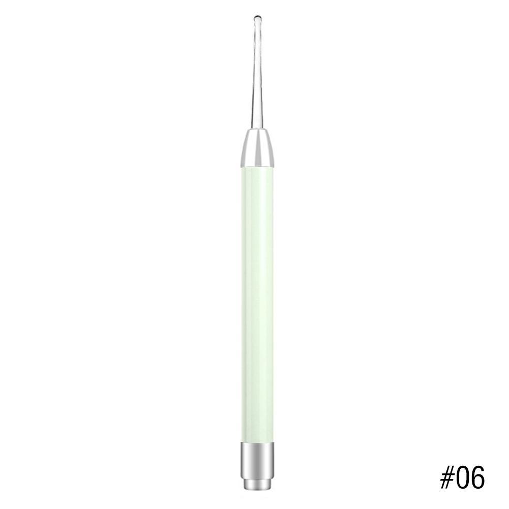 LED FlashLight Earpick Ear Cleaning Light Earpick Spoon Ear Curette Light Spoon Ear Wax Removal Ear Cleaning Tool