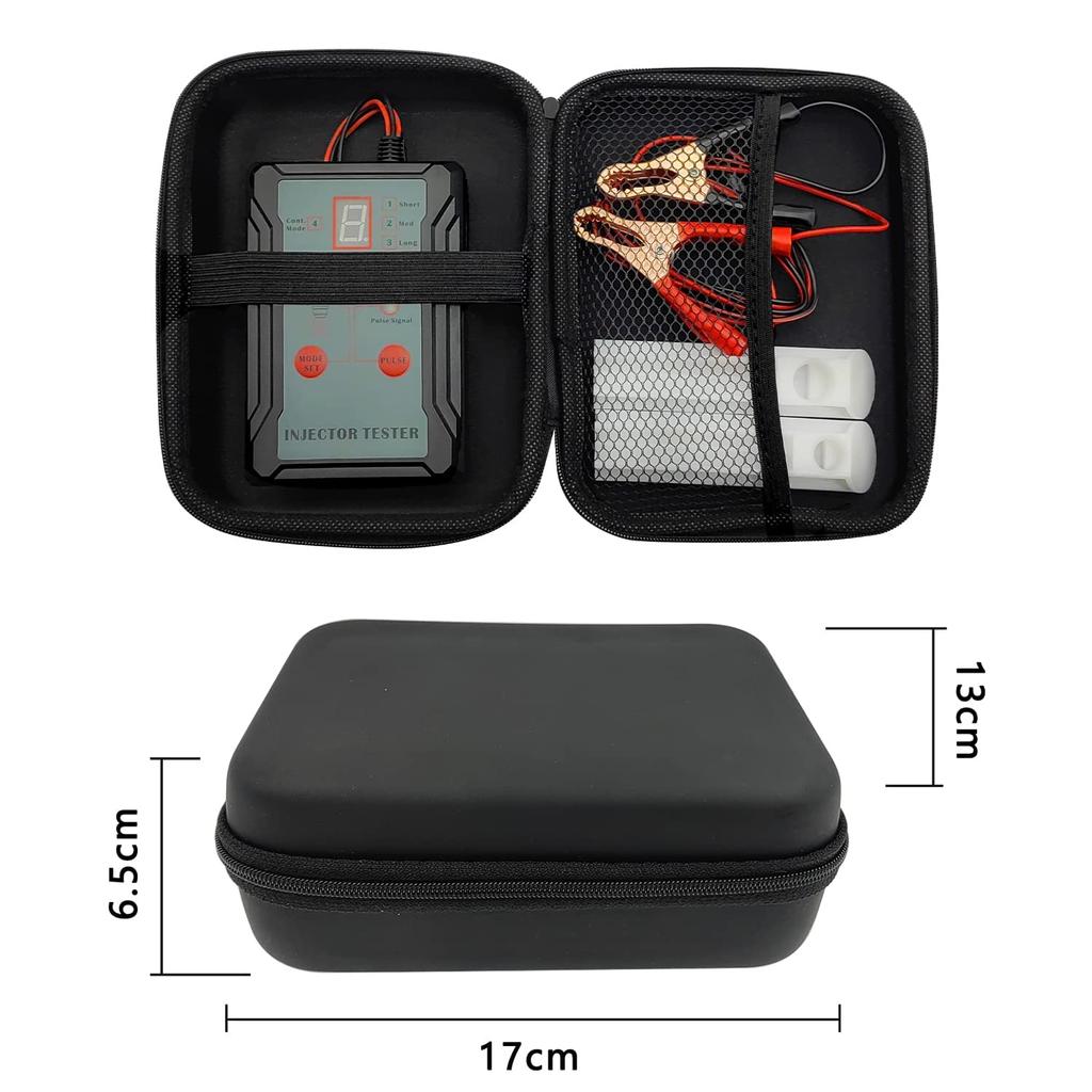 ZKTOOL Fuel Injector Tester and Kit, Adapter DIY Cleaning Tool, Test 2