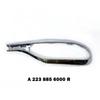 2238855800, 2238855900, 2238856000 Compatible Rear Bumper Trim for Mercedes-Benz S-Class W223