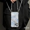 Applicable to Apple 11promax mobile phone case iphone11 four-corner lanyard 11 four-leaf clover bracket 11 lambskin 11