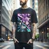 Jujutsu Kaisen T-shirt Geto Suguru Gojo Girl Anime Gift Black T-shirt Gift 316