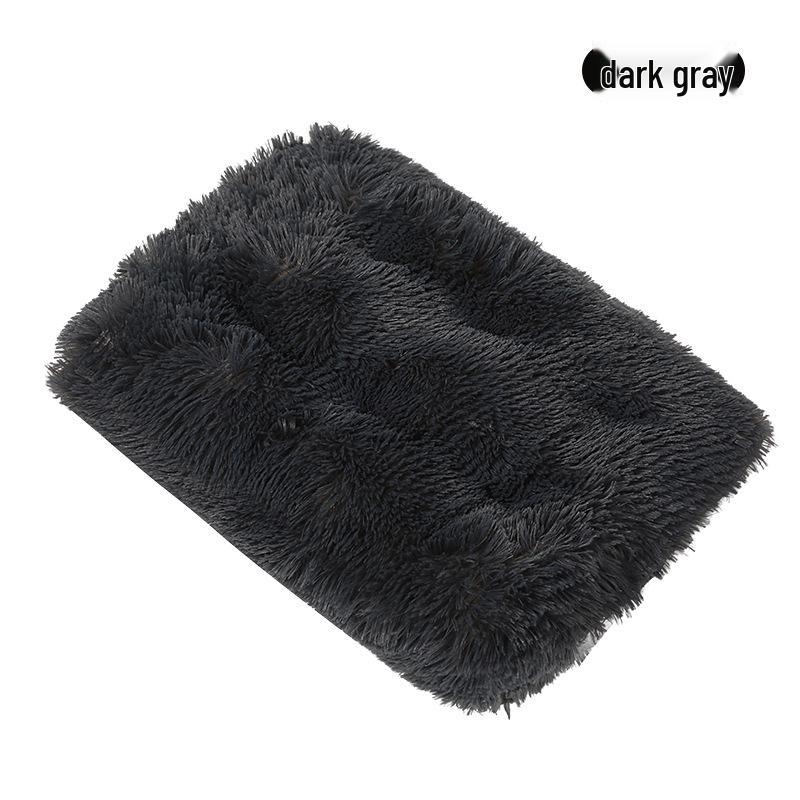 Plush Pet Bed: Warm Winter Cushion for Dogs & Cats