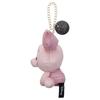 Takara Tomy Arts Disney Character Nui Pan Chain Strap Mascot Character Pan Piglet Plush Approximately 12cm Tall (Sitting) Toy,