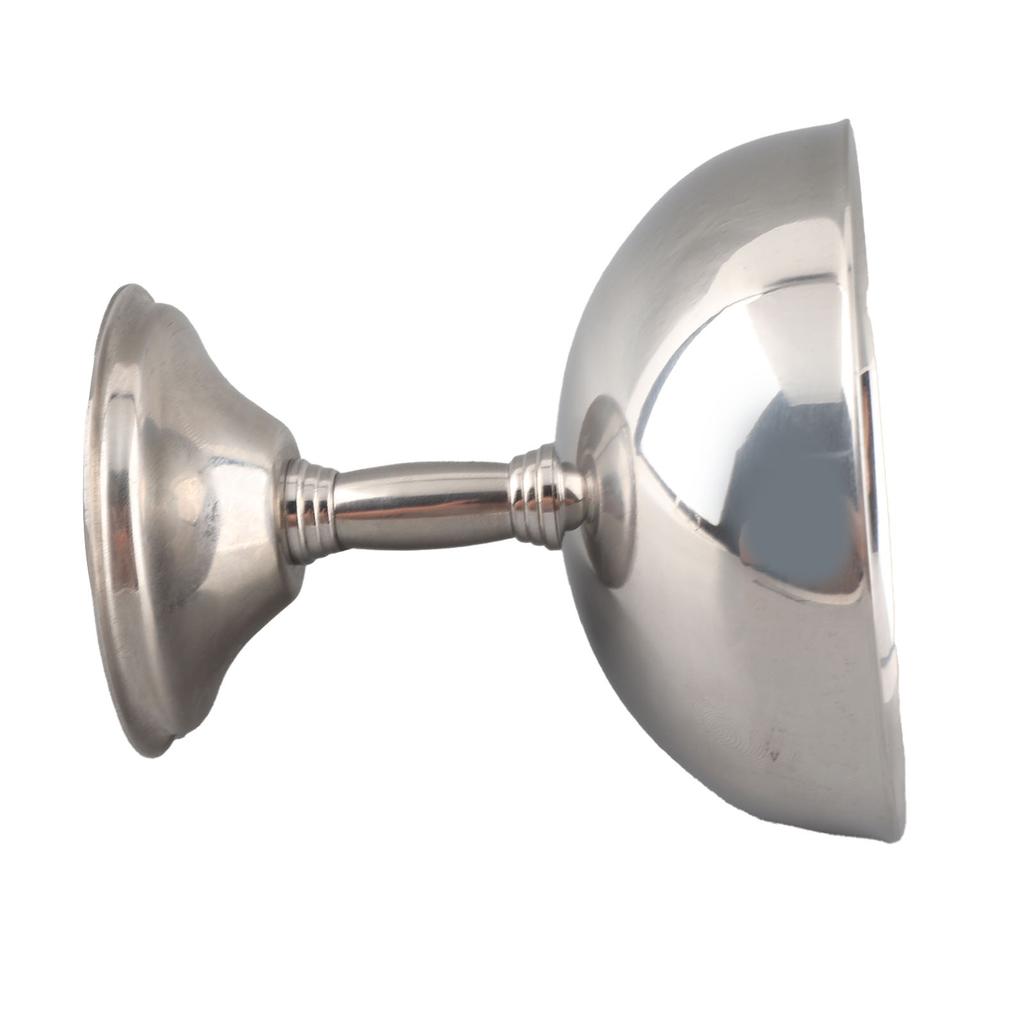 304 Stainless Steel Ice Cream Cup Retro Footed Serving Dessert Bowl for Salad and Pudding