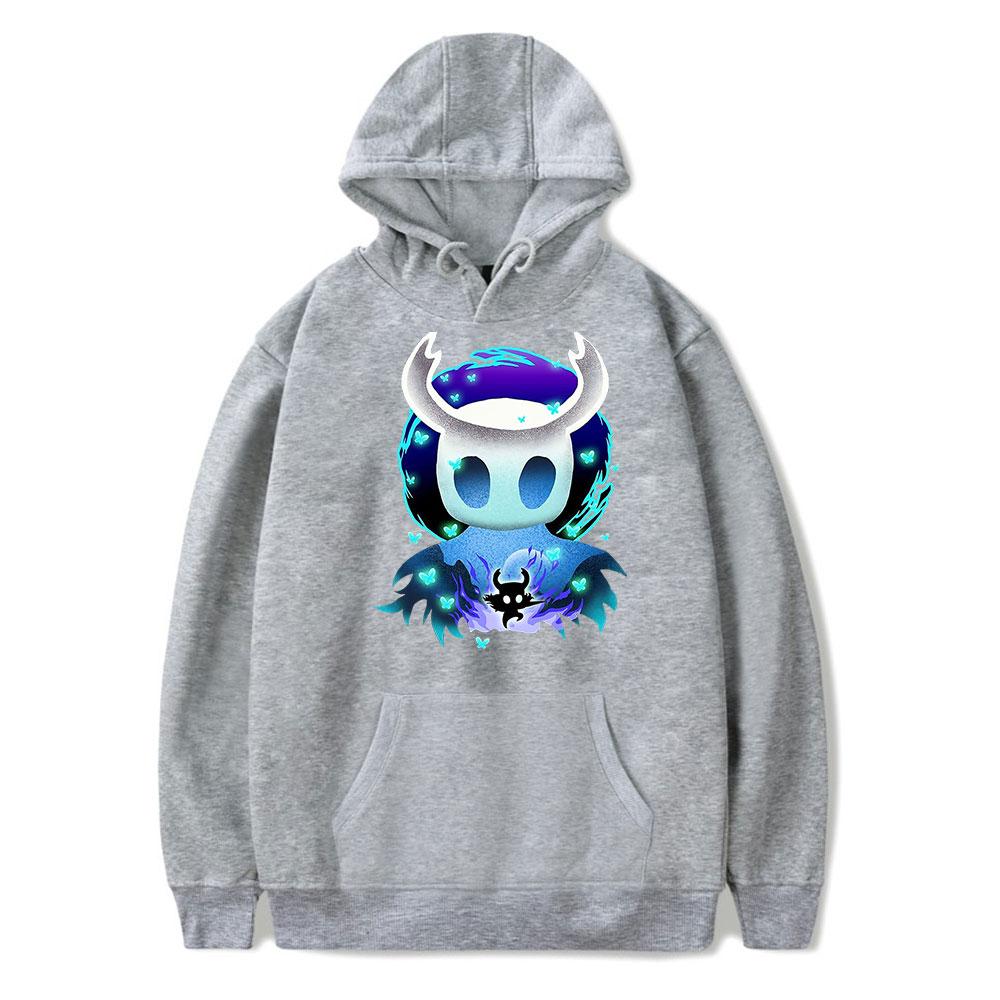 Hollow Knight Vintage 90s Hoodie Men and Women Hip-hop Sports Pullover Sweatshirt