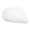 White Side Mirror Cover Unpainted Rearview Outer Door Wing Mirror Cover Cap for Camry 2018 To 2021