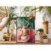 Trendy Bathroom Cat Pooping Reading In The Toilet Animal Canvas Painting Wall Art Print Bathroom Home WC Decor