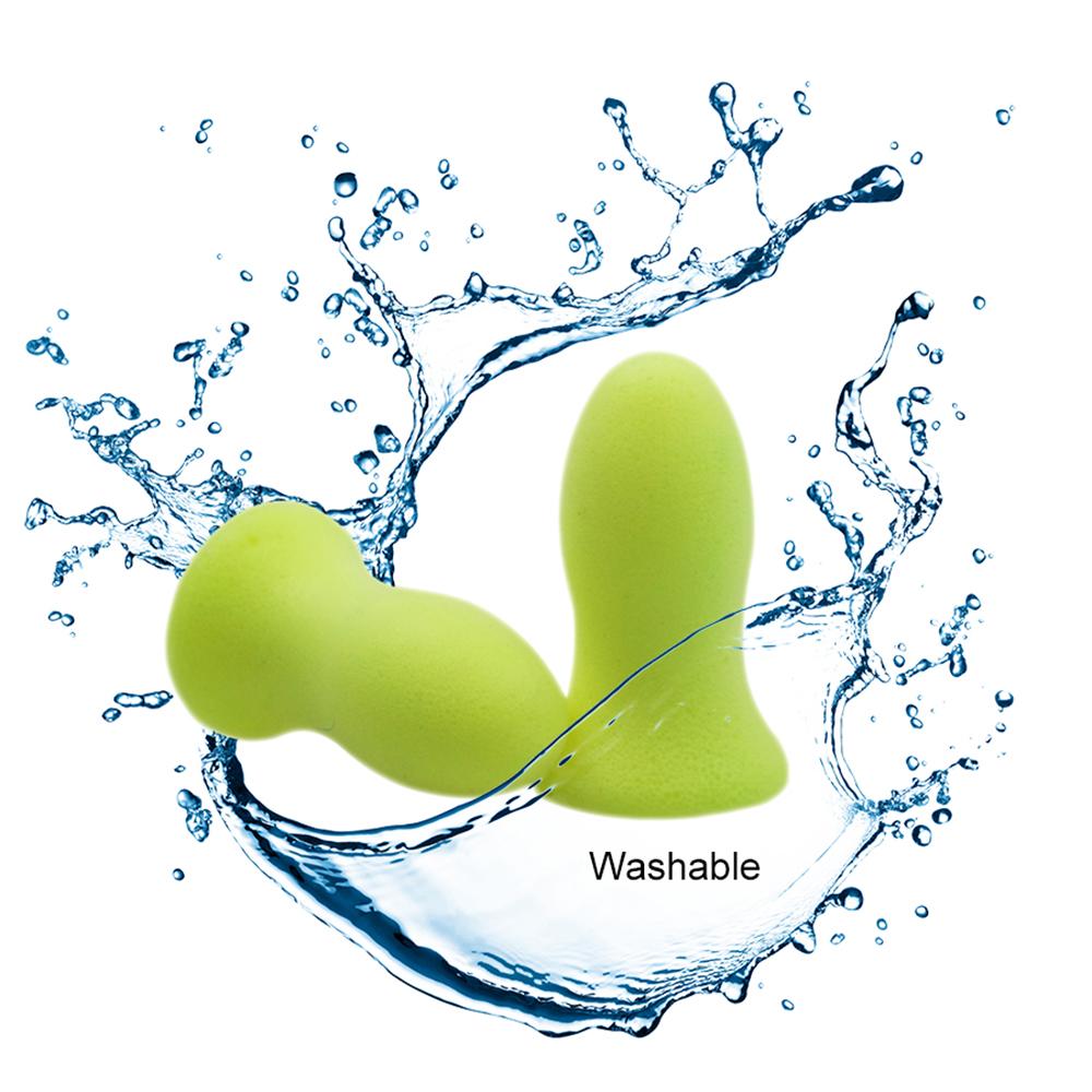 10Pcs Soft Sleep Ear Plugs Noise Reduction Sound Insulation Slow Rebound Earplugs Soundproof Anti-Noise Sleeping Aid Ear Care