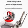 4 Color Soft Closing Automatic Door Closer 35Kg Pneumatic Adjustable Speed Positioning Door Stop Protective Door Holder Hardware