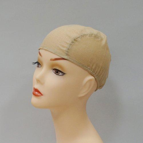 Skin-toned Gauze Inner Cap for Wigs, 100% Cotton, Size L, 56cm - 60cm, for Wig Base, Medical Wig, Full Head Wig, Hair Loss, Alopecia Areata, Rightsfor