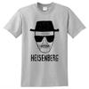 Cool Men Tshirt Breaking Bad Clothes Top Quality 100 Cotton Loose Heisenberg Printed T Shirt Casual Mens Tshirt