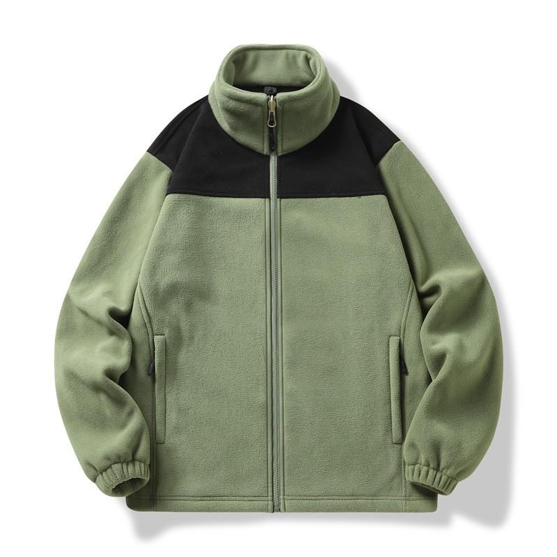 Unisex Fleece Jacket Outdoor Activities Warm Breathable Polar Inner Layer Hiking Running Camping