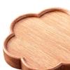 Bamboo Food Tray, Serving Platter, Snack Organizer for Breakfast and Dinner