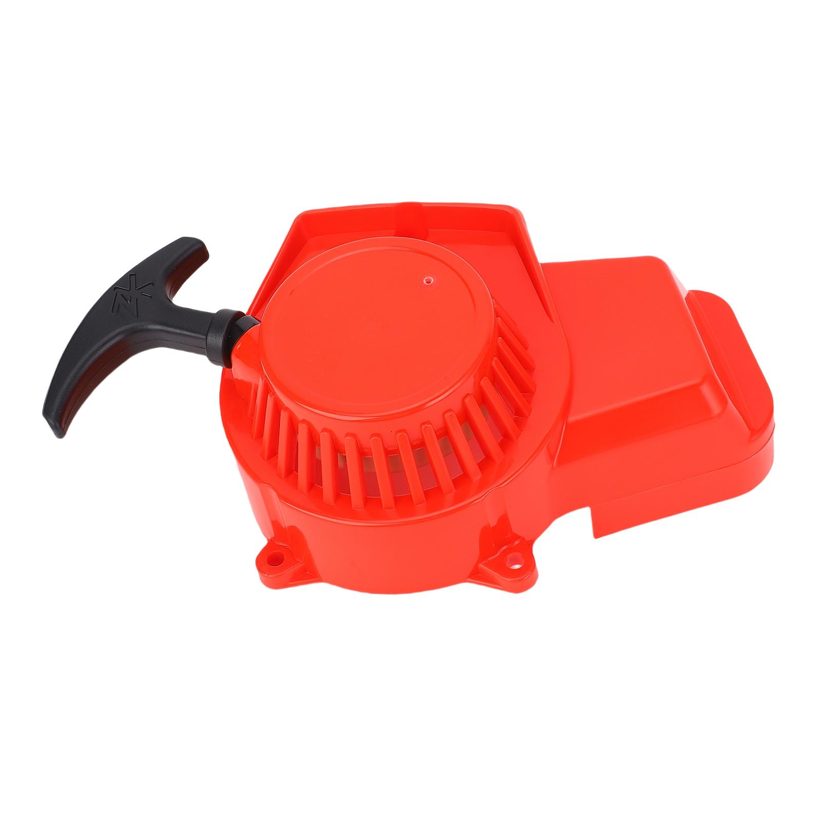 

Pull Start Recoil Starter Aluminium Alloy Pull Recoil Starter with Flywheel for Most 47cc 49cc 2 Stroke Pocket Bikes ATV