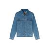 Levis Casual Pocket Solid Color Simple Denim Jacket Women Jacket Blue 29945-0063