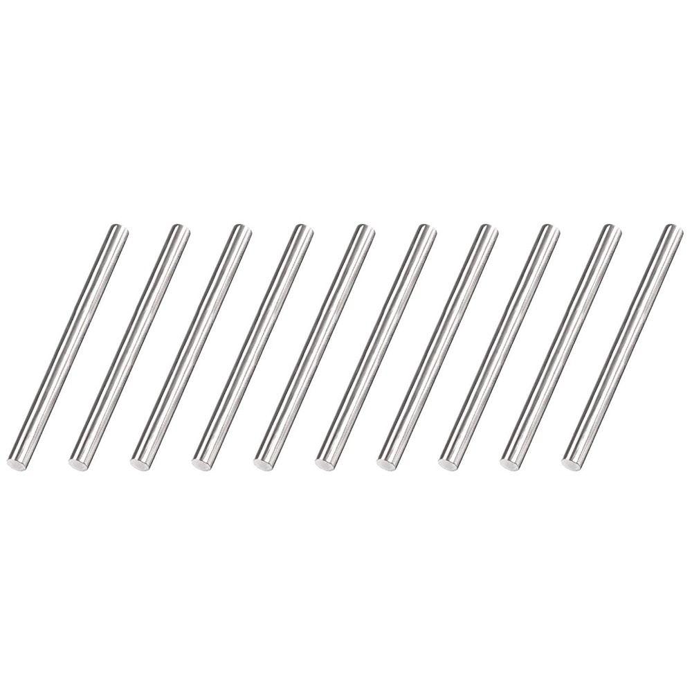 

Серебряный токарный станок из быстрорежущей стали, инструмент, 25/50/75 мм, цилиндрический штифт, круглый стальной стержень, токарный станок