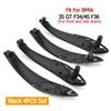 Front Rear Left Right Interior Door Handle Cover Trim Set For BMW 3 4 Series M3 M4 F30 F31 F34 F36 F32 F33 F80 F82 F83 318 320