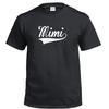 Mimi Grandma Grandparent Mothers Day Tee Gift Baseball Jersey T-Shirt For Her