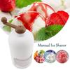 Small Hand-operated Ice Shaver Portable Shaved Ice Machine Snow Cone Machine  Summer Party