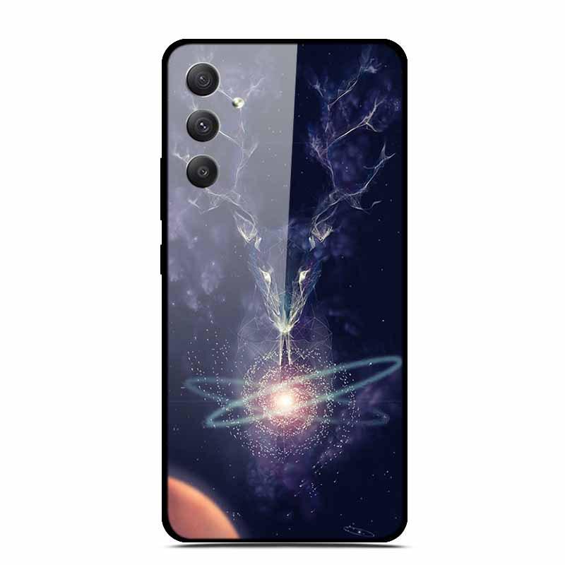 Starry Sky Tempered Glass Phone Case for Samsung A35 5G - Men's & Women's Models