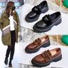 Loafer Winter 2025 Fleece Kleine Lederschuhe Lässige Lederschuhe Flacher Einstieg Mode Mary Jane Schuhe