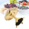 Europn   Fruit Tray Metal Zinc Alloy Snack Nut Food Serving Storage Rack Dining Table Decor S