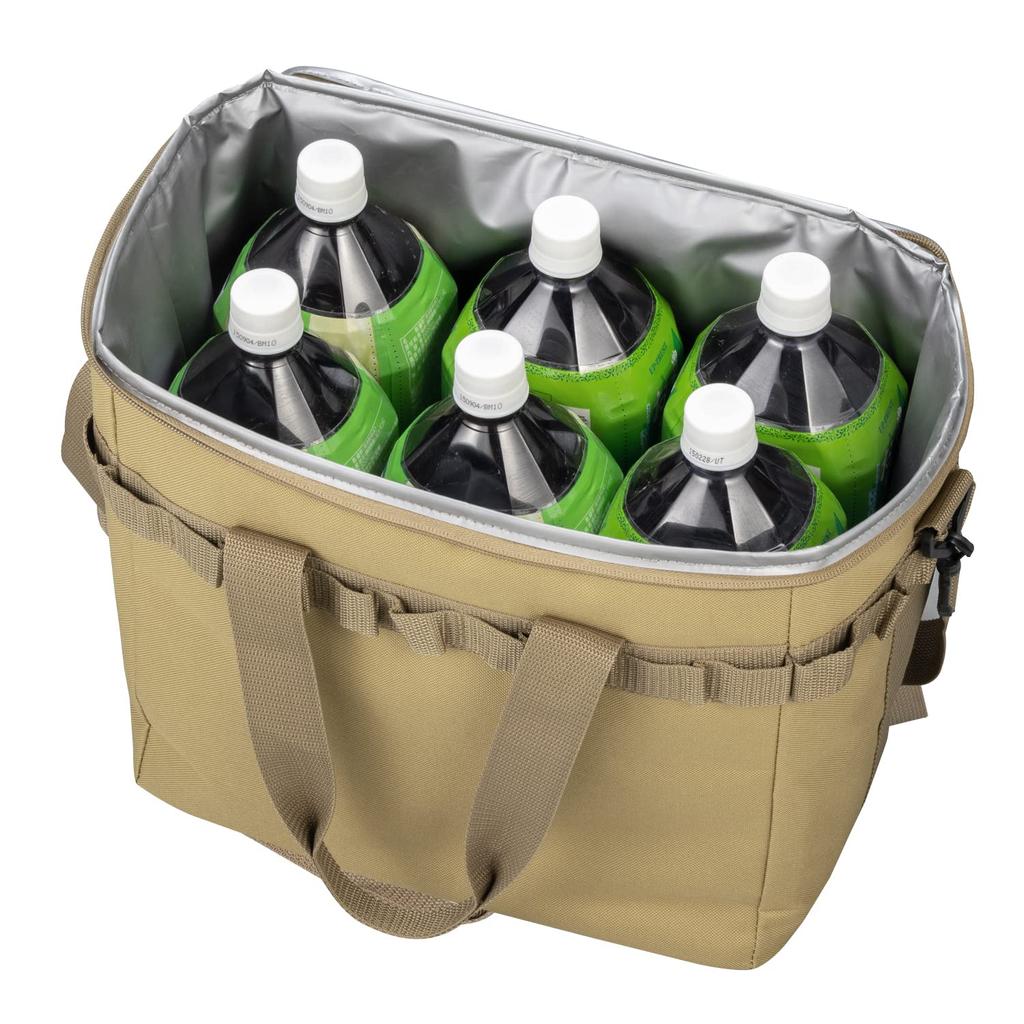 BUNDOK Cooler Bag, 20L, Beige, BD-749BE, Standard Size