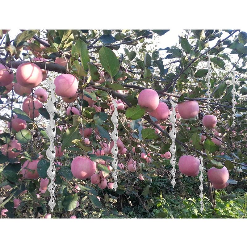 Bird Repellent Windmill Bird Deterrent Wind Spinner Reflective Spiral Rod Device