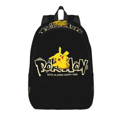 Fashion Pokemon Backpack Pikachu Mochilas Versatile Camping Large Capacity Rucksack