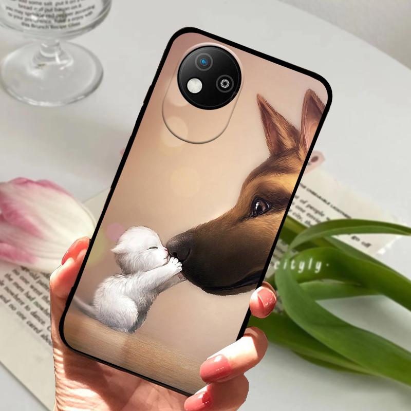 For ZTE Blade A35 Lite Case Blade A 35 Core Soft TPU Silicone Phone Protective Cover For ZTE Blade A35 A55 Shockproof Fundas