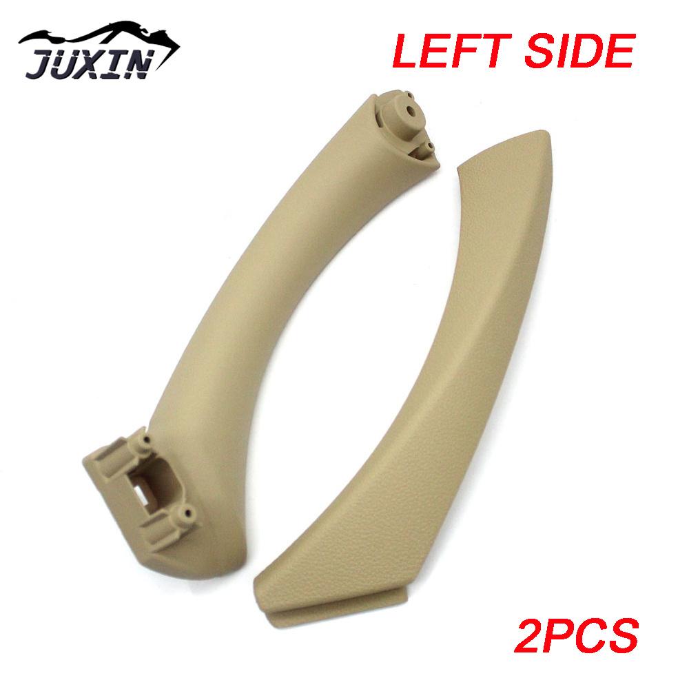 Εσωτερική λαβή αυτοκινήτου Εσωτερικό πάνελ πόρτας Τραβήξτε το κάλυμμα επένδυσης εμπρός πίσω αριστερά δεξιά Για BMW 3 series E90 E91 316 318 320 325