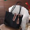 Silk Scarf One Shoulder Bag Korean Style Women Handbag Underarm Bag Tote Bag  Shopping
