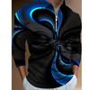 Men's Polo Shirt Golf Shirt Plaid Prints 3D Print Street Long Sleeve Zipper Clothing Apparel Sports Fashion Streetwear Designer