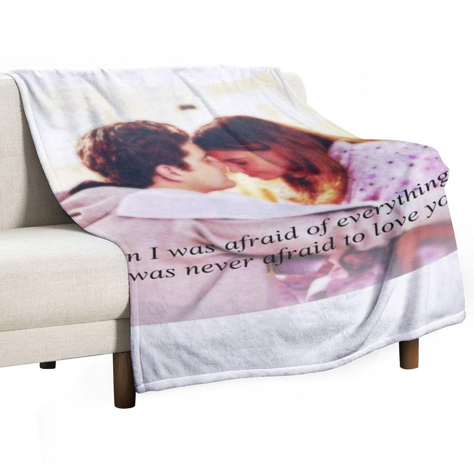 

Dawson s Creek - Pacey and Joey Throw Blanket Summer Beddings Loose Plaid blankets and throws Blankets 30x40in