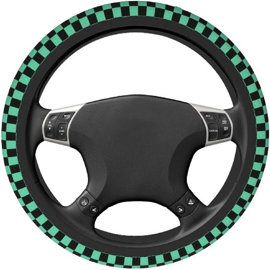 Universal Auto Steering Wheel Cover for Men Women, Neoprene Car Wheel Protector, Anti-Slip Car Steering Wheel Grip Wrap Protective Case Cover for