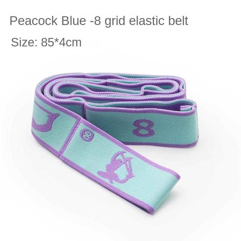 Yoga Stretching Belt Dance Stretching Band Loop Yoga Pilates Fitness Tension Belt Digital Stretch Elastic Band Resistance Band