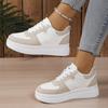 Large Size Small White Shoes Female 2025 Spring and Autumn New Thick Bottom Ladies Casual Sneakers