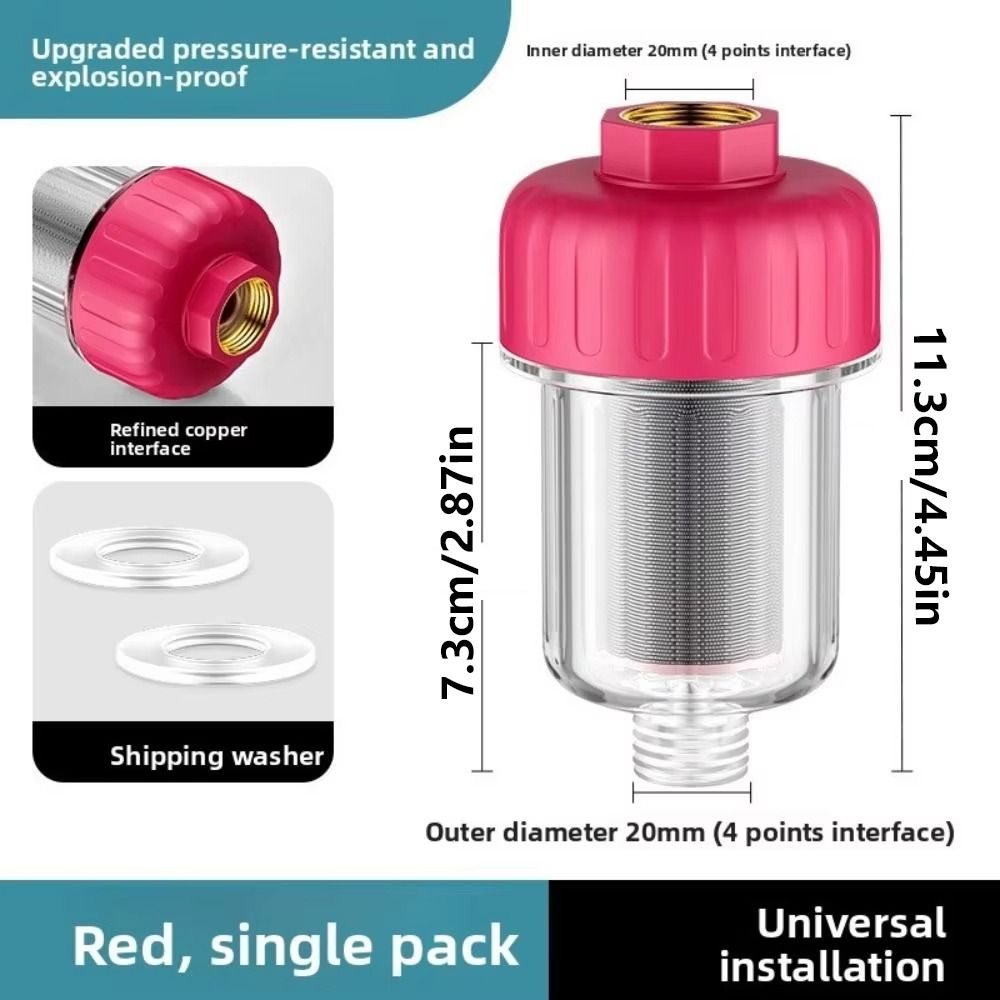 Anti-scaling Water Heater Pre-filter Universal Faucet Filtration Tool  Water Heater