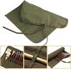 22 Löcher Roll Art Federmäppchen Pinsel Tasche Leinwand Studenten Federtasche Pinsel Kunst Aufbewahrungs Halter Schreibwaren Zubehör