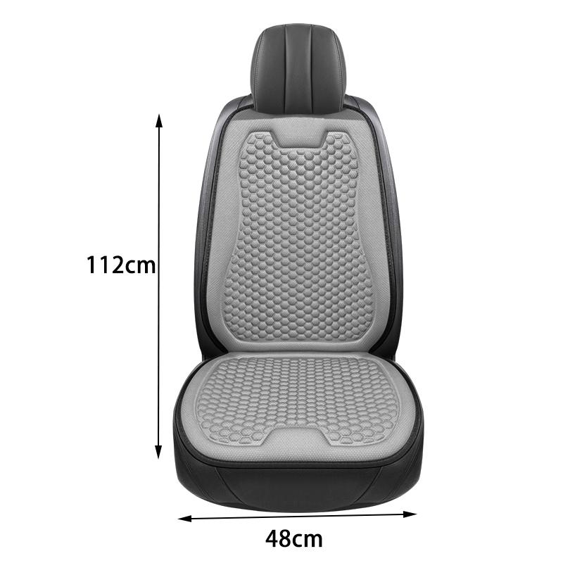 1-Pack All-Season Ice Silk Seat Cushion For Car/Office | Breathable, Machine Washable, Ergonomic, Lightweight