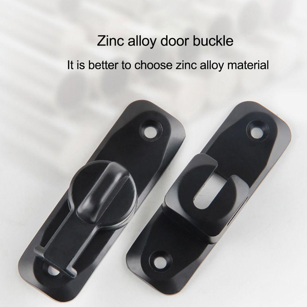 Anti-theft Door Buckle Hasps Door Lock Buckle Dual Purpose Door Catch  Hardware Accessories