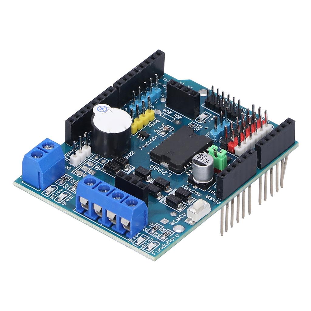 Moduł Sterowania Silnikiem DC Płyta Rozszerzająca Podwójny Dużej Mocy Mostek H Komponent Elektroniczny L298P