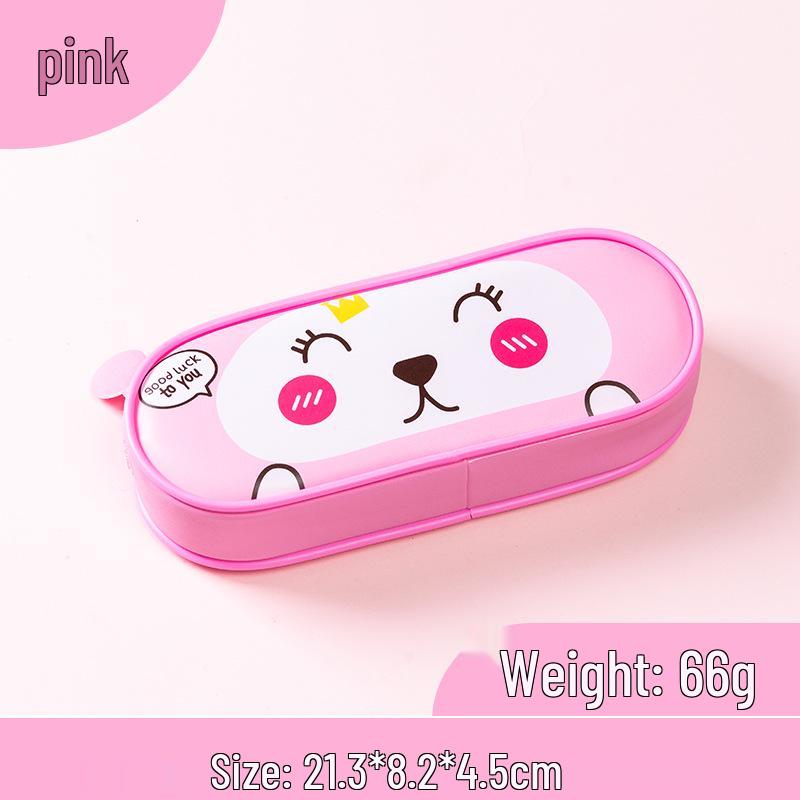 Trendy Japanese & Korean Style Large Capacity Pencil Case for Girls