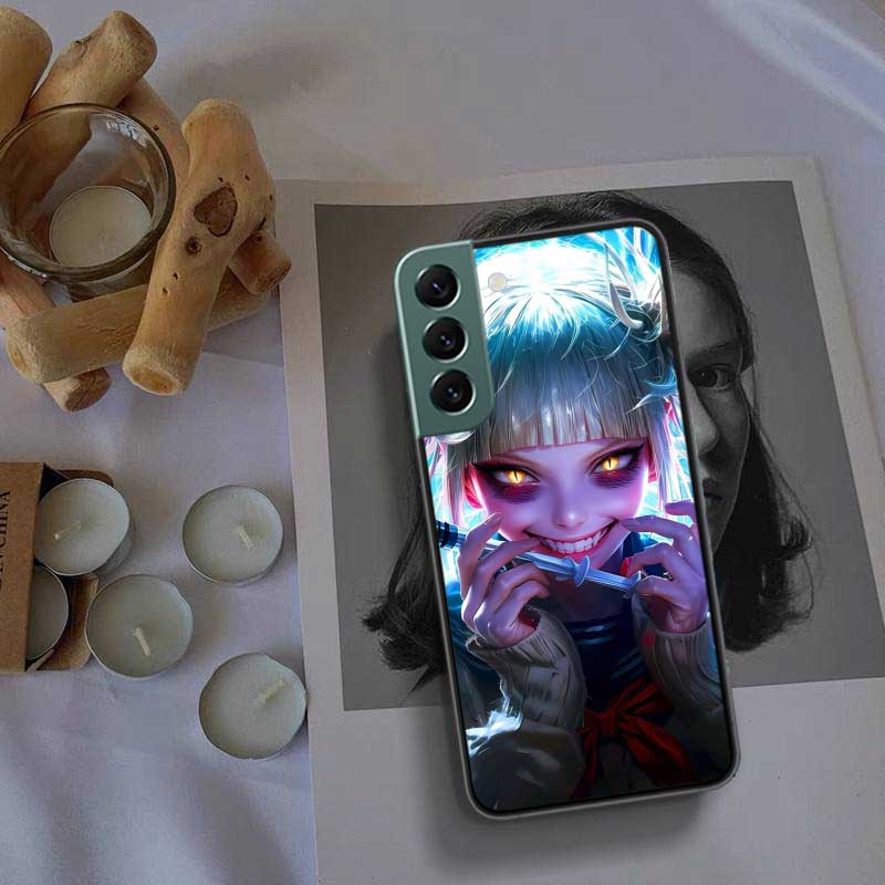 Himiko Toga Anime Phone Case For Samsung Galaxy S22 S25 Ultra S21 S10 Plus S26 Edge S20 S23 S24 FE Cover Silicone Soft TPU C