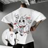 Dandadan Cotton Unisex Crew Neck Anime TShirt Man Women Casual Cotton Short Sleeve Tee Loose Streetwear Print Tops Summer Y2k