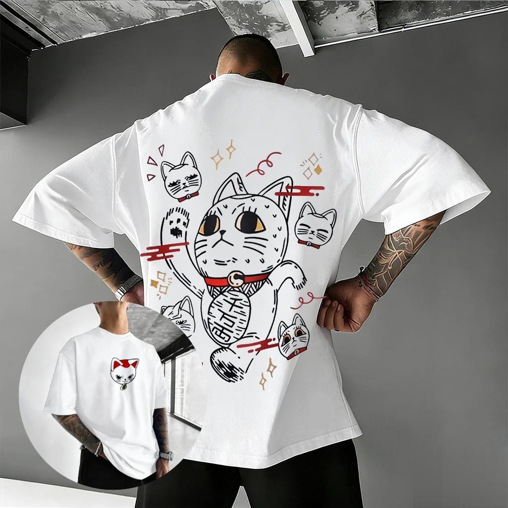 Dandadan Cotone Unisex Girocollo Anime Maglietta Uomo Donna Casual Cotone Manica Corta T-shirt Larga Streetwear Stampa Top Estate Y2k